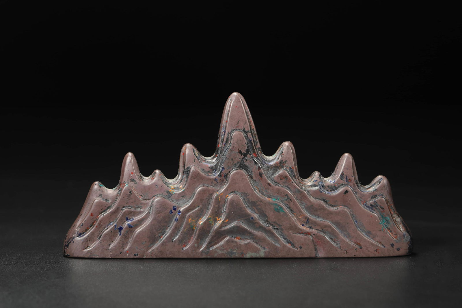 Carved Duan Stone Penholder (1 of 7)