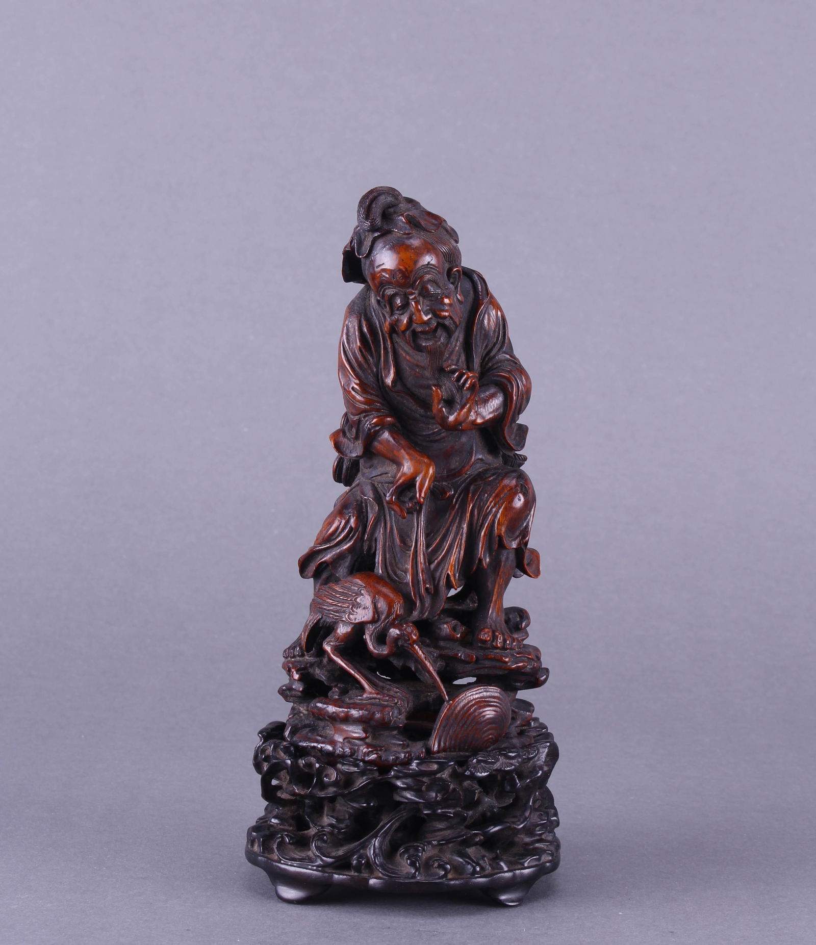 Bamboo Carving Man Figure (1 of 11)