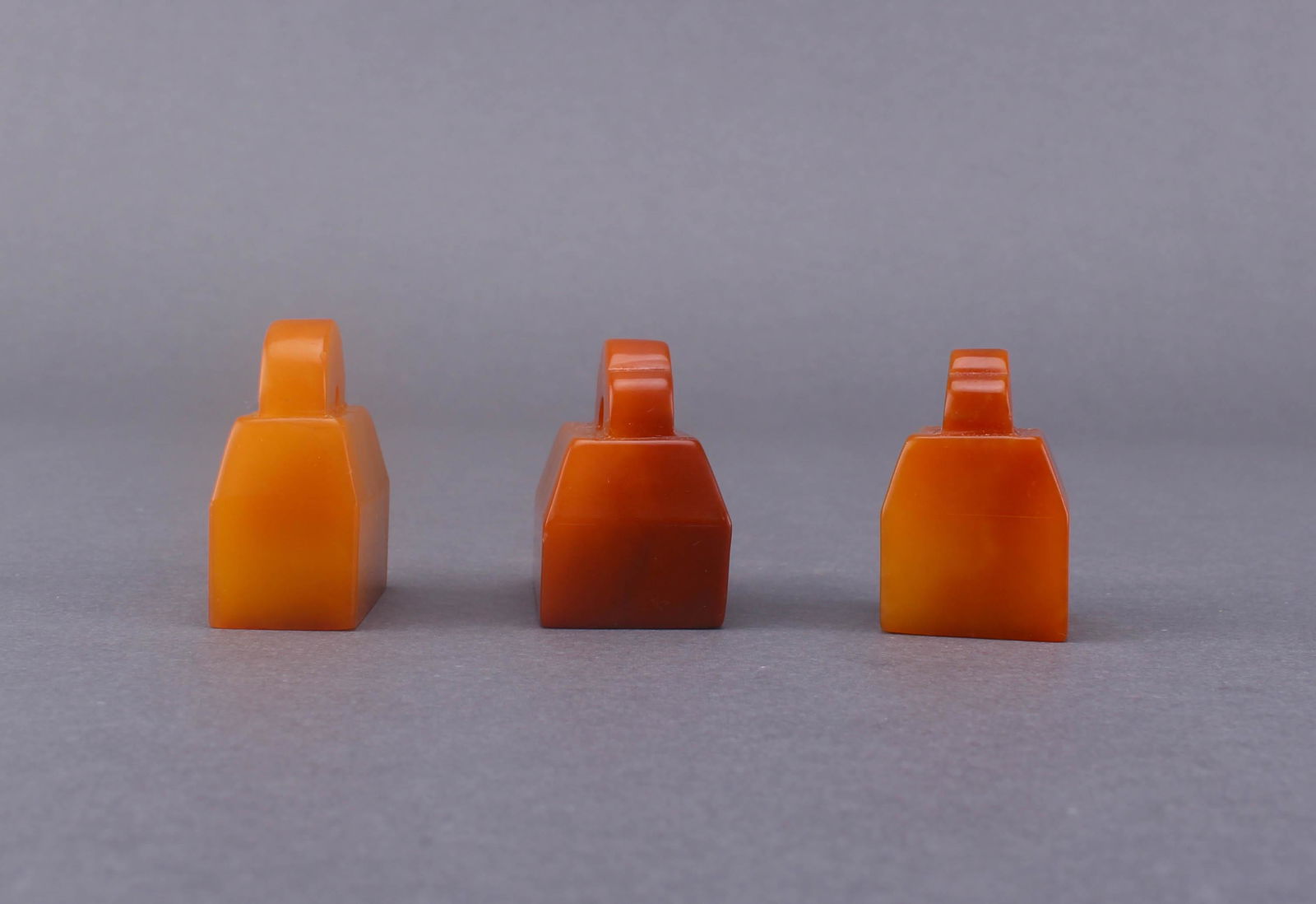 Group of Three Shoushan Stone Seal (1 of 6)