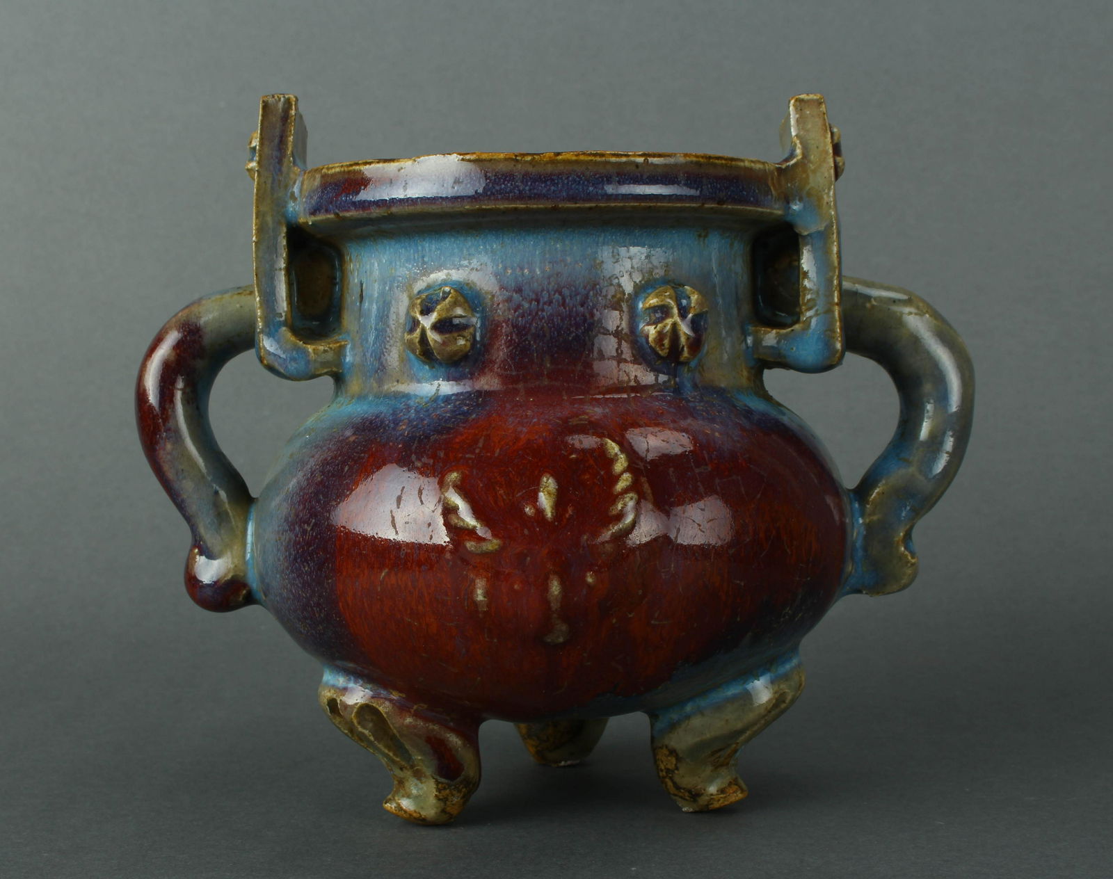 Jun Ware Porcelain Incense Burner (1 of 10)