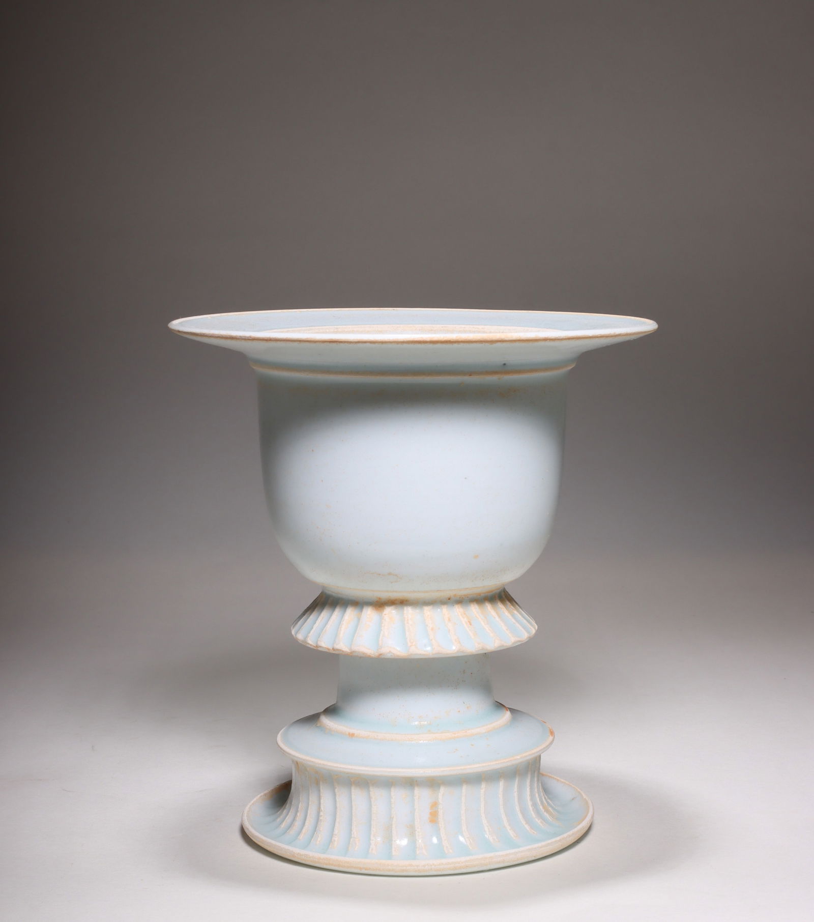 Shadow-green Glazed Cup Furnace: Shadow-green Glazed Cup Furnace D?13cm H?13.5cm