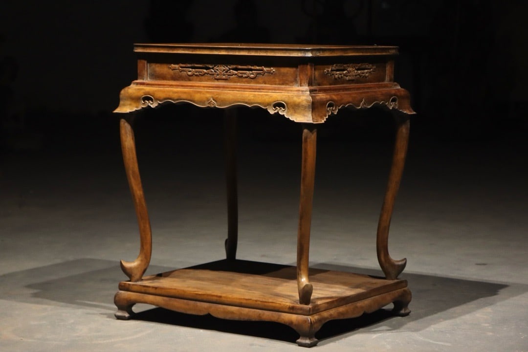 Huanghuali Wood Square Table (1 of 9)