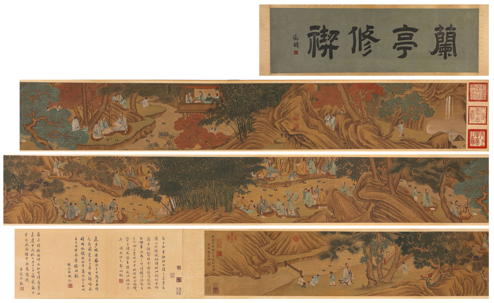 A Scroll of Chinese Painting by  Zhao Meng Fu (1 of 14)