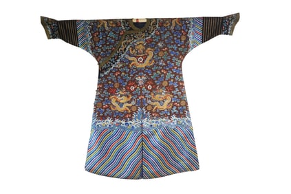 Silk Embroidery Dragon Pattern Dragon Robe