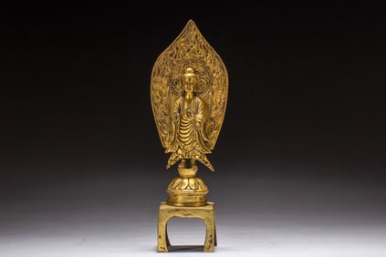 Gilt Bronze Buddha Figure