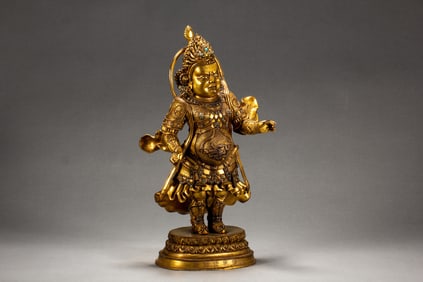 Gilt Bronze Buddha Figure