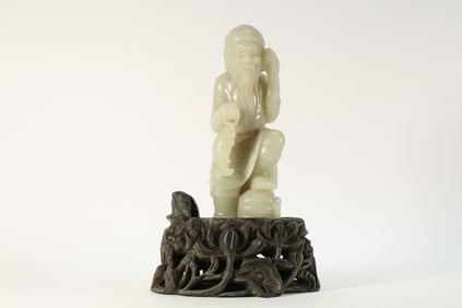 Jade Carved Character Figure