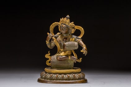 Gilt Bronze Buddha Figure