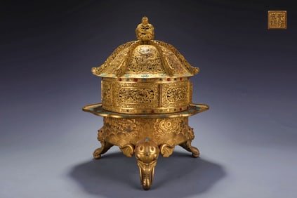 A BRONZE BRONZE CENSER