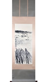 A CHINESE HAND PAINTING,QI BAISHI MARKE.