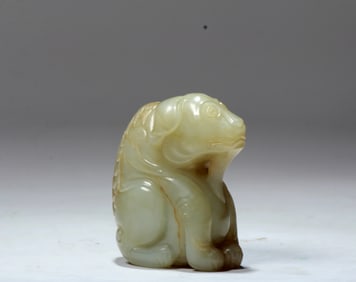 A HETIAN JADE BEAST