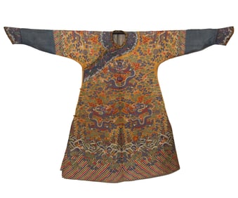 Silk Embroidery Dragon Pattern Dragon Robe