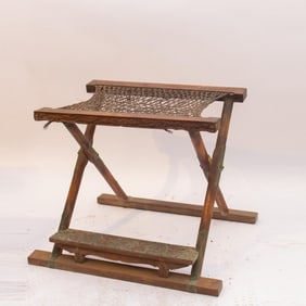 Huanghuali Wood Carved Dragon Pattern Chair