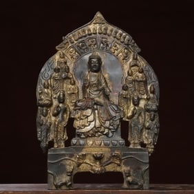 Gilt Bronze Buddha Figure