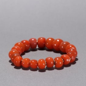 Agate Bead Bracelet