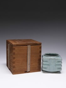 Guan Ware Cong Shape Porcelain Washer