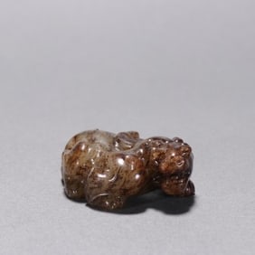 Jade Carved Beast Ornament