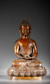 Bronze Sakyamuni Figure
