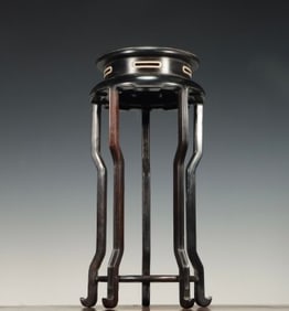 Red Sandalwood Circle Table