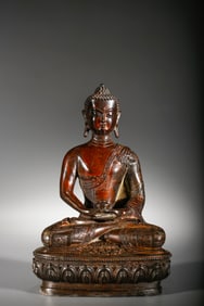 Bronze Sakyamuni Figure