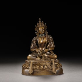 Gilt Bronze Sakyamuni Figure