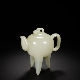 Jade Three Foots Pot