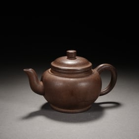Purple Clay Teapot