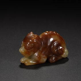 Jade Carved Beast Ornament