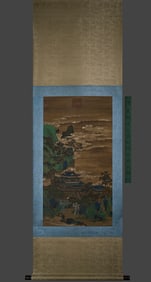 Chinese Drawing Landscape Painting,Li Zhaodao Mark