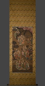 Chinese Drawing Character Story Painting,Wu Bin Mark