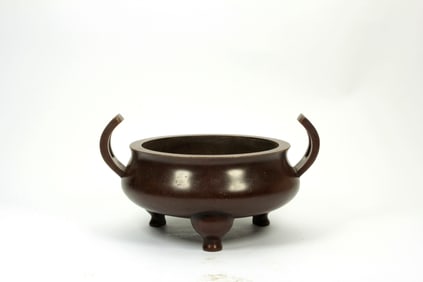 A INCENSE TRIPOD INCENSE BURNER