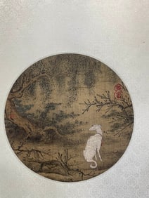 A CHINESE HAND PAINTING,TANG YIN MARK