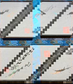 A CHINESE HAND PAINTING,QI BAISHI MARK