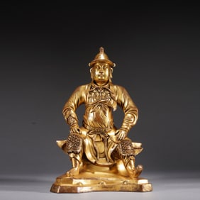 Gilt Bronze Buddha Figure