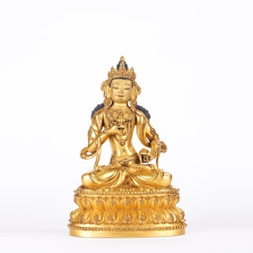 Gilt Bronze Vajrasattva Figure