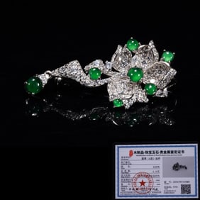 Jadeite Hairpin