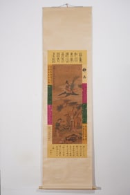 Chinese Drawing Character Story Painting,Tang Yin Mark
