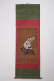 Chinese Drawing Eagle Painting,Song Huizong Mark