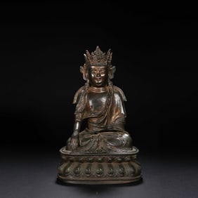 Bronze GuanYin Figure
