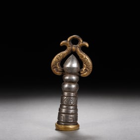 Gilt Bronze Vajra Figure