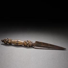 Gilt Bronze Vajra Figure