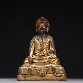 Gilt Bronze Buddha Figure