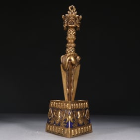 Gilt Bronze Vajra Figure