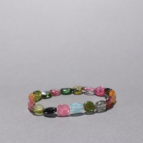Tourmaline Bead Bracelet