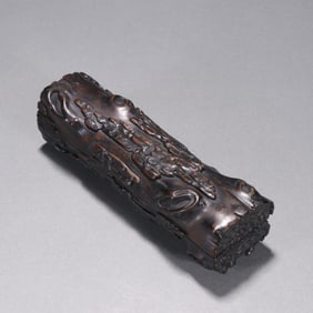 Agarwood Carved Cloud Pattern Lid Box
