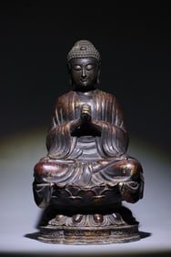 Agarwood Buddha Figure