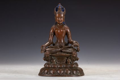 Bronze Buddha Figure