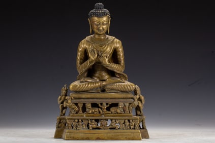 Bronze Buddha Figure