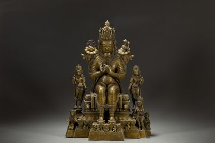 Bronze Buddha Figure