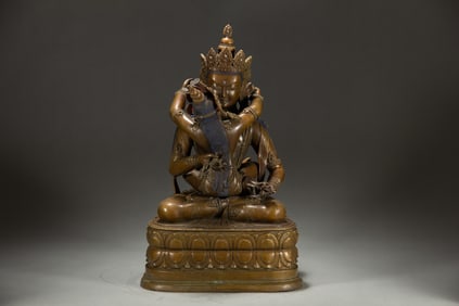 Bronze Chakrasamvara Figure